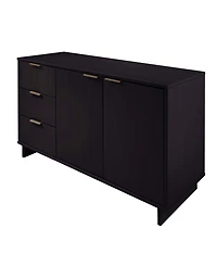 Manhattan Comfort Granville 55" Solid Wood Sideboard