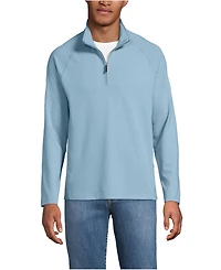 Lands' End Men's Long Sleeve Flex Performance Quarter Zip