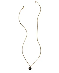 Uncommon Goods Emilie Shapiro Kintsugi Sterling Silver 14k Gold Pendant Necklace