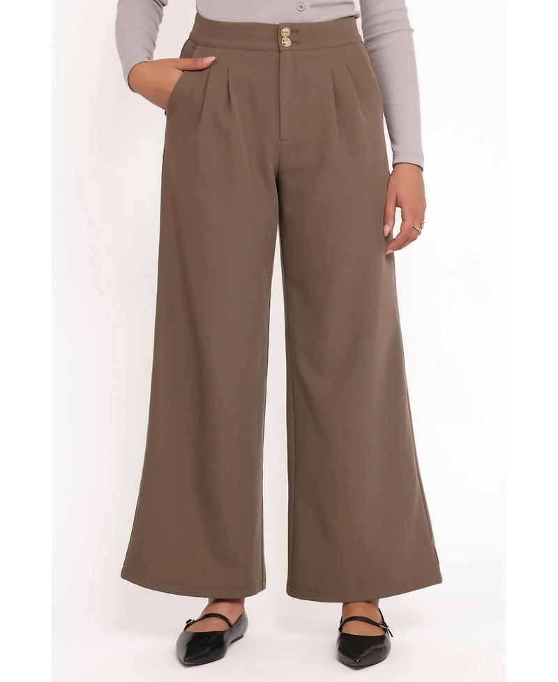 Petal and Pup Women's Curtis Pants - Taupe