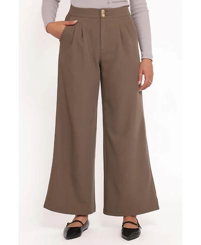 Petal and Pup Women's Curtis Pants - Taupe