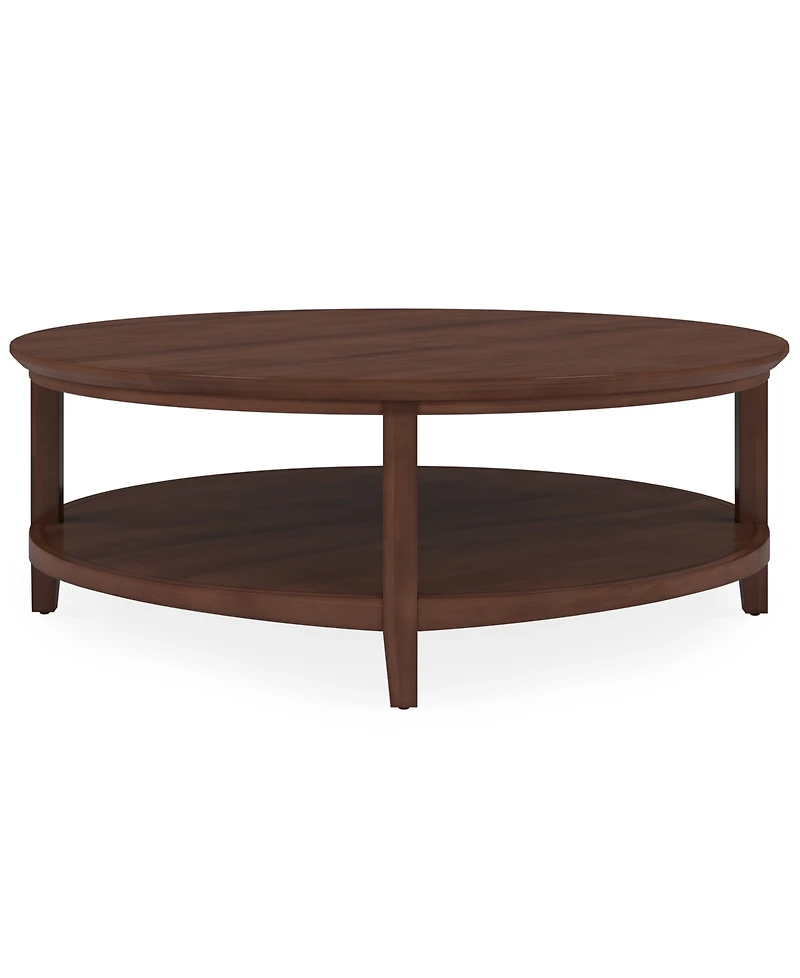 Furniture Hedworth Round Coffee Table with 2 Round End Tables Set
