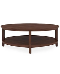 Furniture Hedworth Round Coffee Table with 2 Round End Tables Set