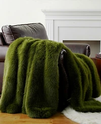 Battilo Lifestyle Faux Fur Throw, 60" x 80"