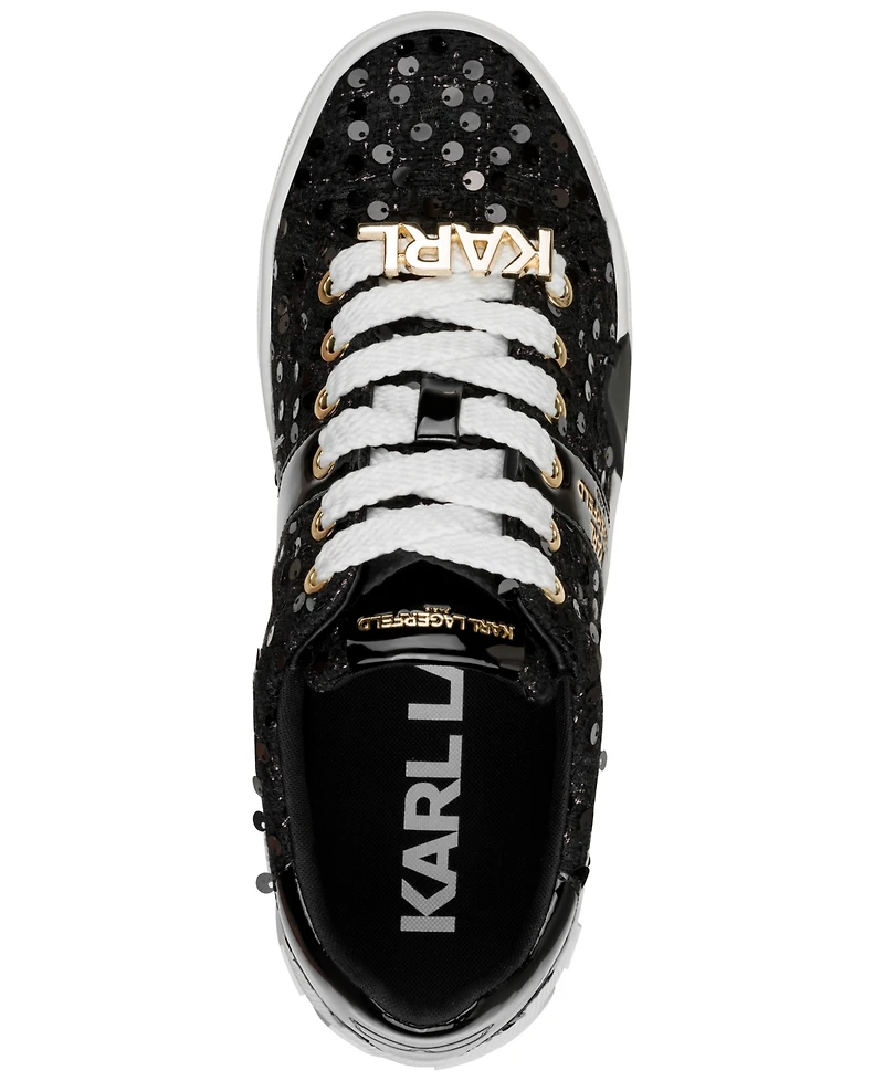Karl Lagerfeld Paris Women's Mablyn Lace-Up Sneakers