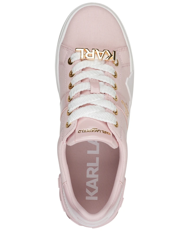 Karl Lagerfeld Paris Women's Mablyn Lace-Up Sneakers