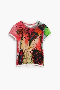 Desigual Women's T-shirt designed by Mr. Christian Lacroix
