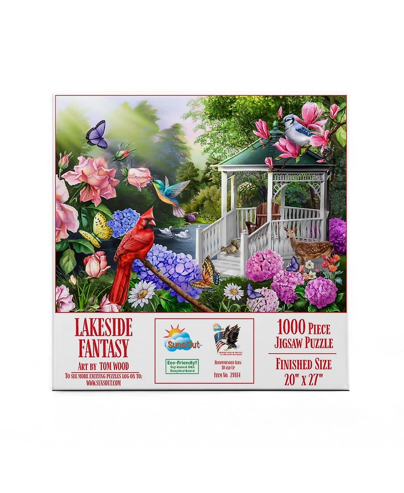 SunsOut Lakeside Fantasy 1000 piece Jigsaw Puzzle for Adults