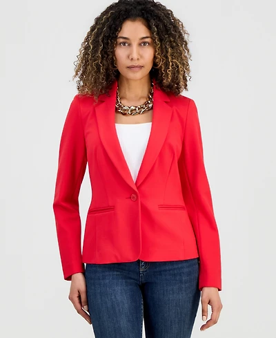 I.n.c. International Concepts Petite Ponte Blazer, Created for Macy's