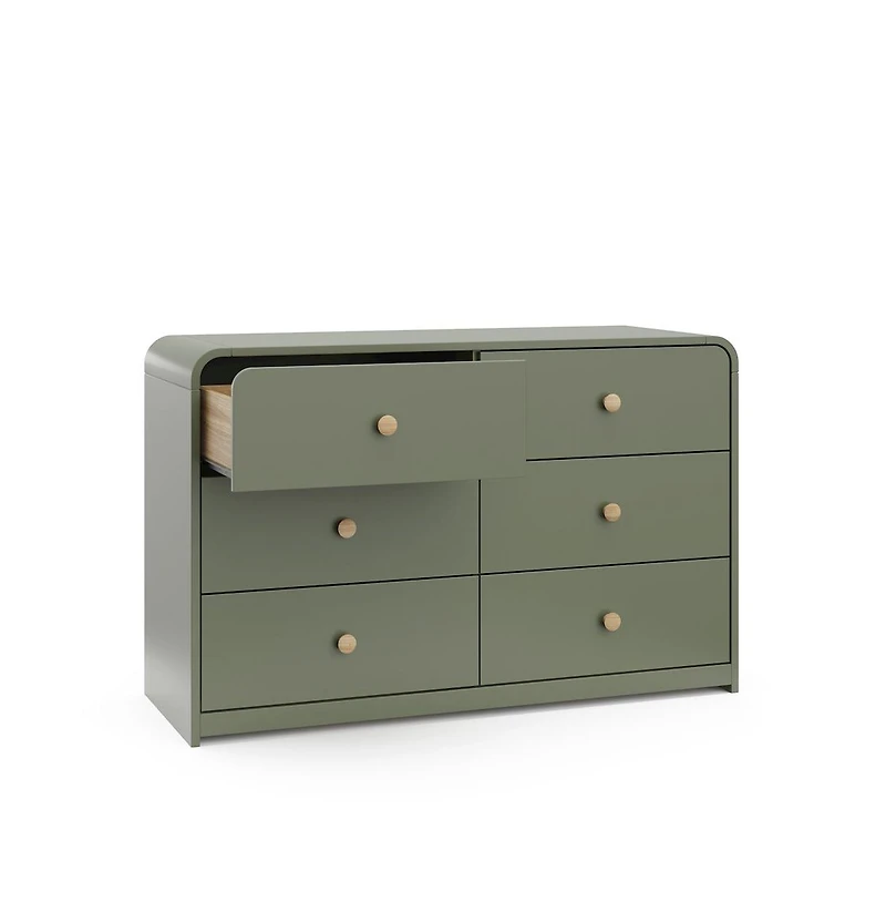 Storkcraft Santos 6-Drawer Dresser