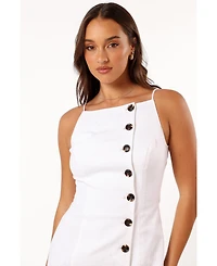 Petal and Pup Women's Allegra Linen Mini Dress