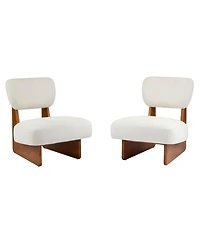 Streamdale Furniture Lounge Chair Set of 2 - Modern Accent Seating