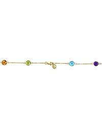 Effy Collection Multi-Gemstone (13.86 ct. t.w.) Necklace in 14k Yellow Gold