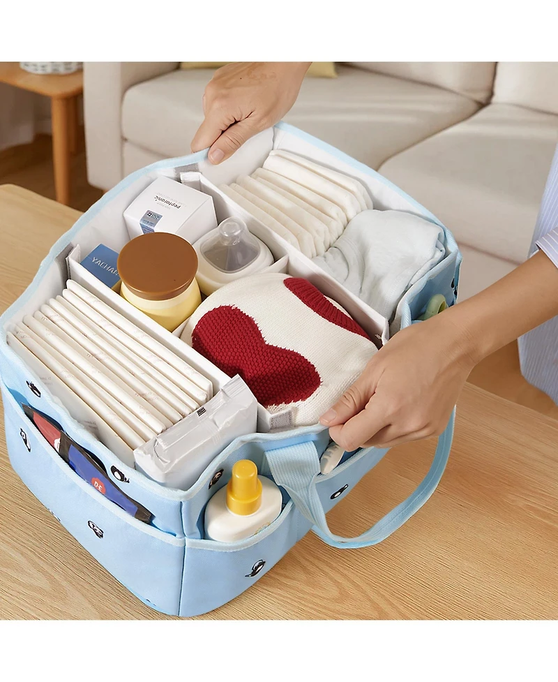 Sunveno Portable Diaper Caddy Organizer