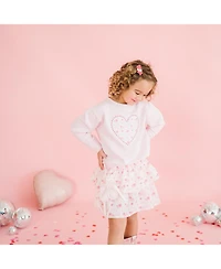 Sweet Wink Toddler Girls Dainty Rose Skort