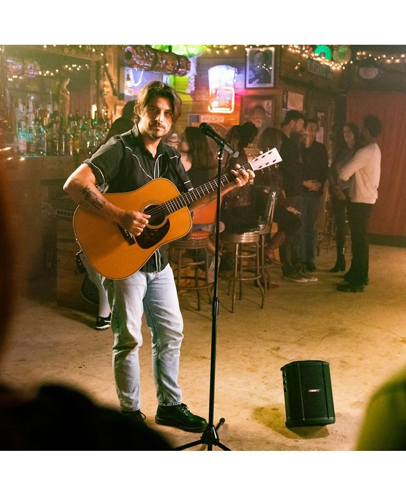 Bose 1/4" Wireless Instrument Transmitter for S1 Pro+ Wireless Pa System, Black