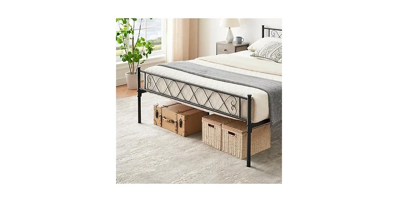 gaomon Modern Bed Frame, Metal Platform Bed with Headboard and Footboard