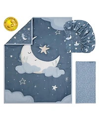 The Peanutshell Crib Bedding Set for Baby Boys and Girls, Celestial Serenity, 3 Pieces