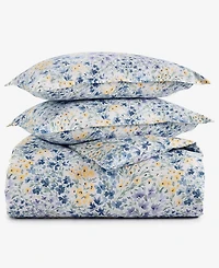 Charter Club Meadow Floral 3-Pc. Duvet Cover Set, Full/Queen