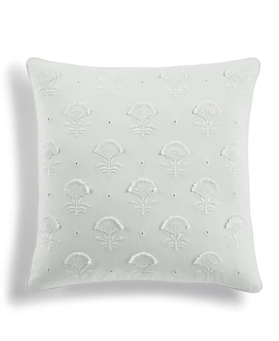 Charter Club Eyelet Embroidery Decorative Pillow, 18" x 18"