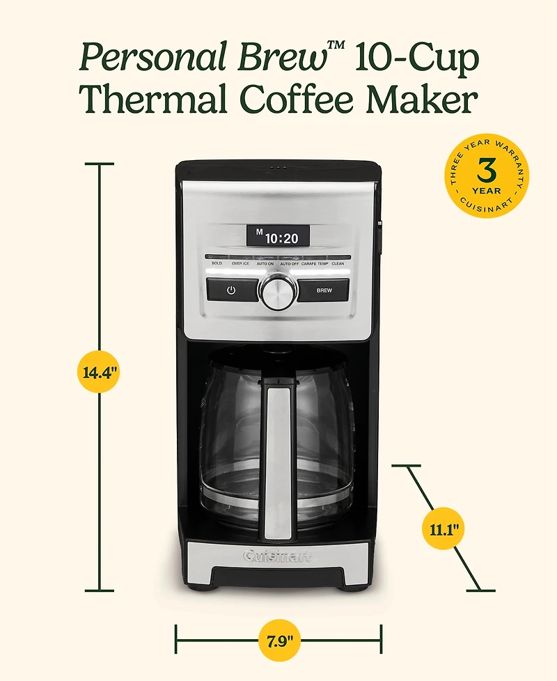 Cuisinart Personal Brew 12-Cup Coffee Maker