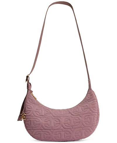 Sam Edelman Ethyl Quilted Logo Medium Sling Crossbody Bag
