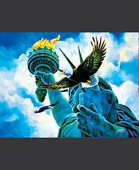 SunsOut Spirit of Freedom 500 piece Jigsaw Puzzle for Adults Fourth of July