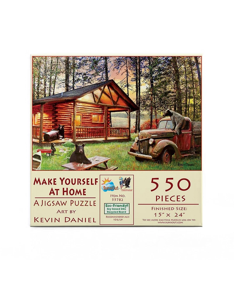 SunsOut Make Yourself at Home 550 piece Jigsaw Puzzle for Adults