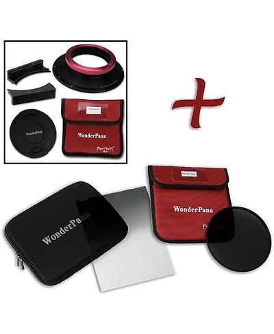 Fotodiox WonderPana Xl FreeArc Filter Holder 186mm ND32 Kit for Sigma 14-24mm f/2.8 Dg Hsm Art Lens, Includes ND32 Filter & 7.9x10.2" Graduated