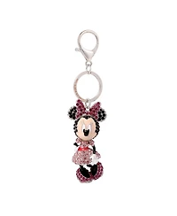 Disney Minnie Mouse Crystal Pave Bag Charm Keychain – Officially Licensed