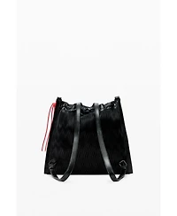 Desigual Women's Medium embossed backpack