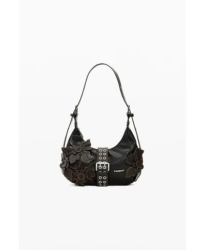 Desigual Women's Small bag with flower appliques