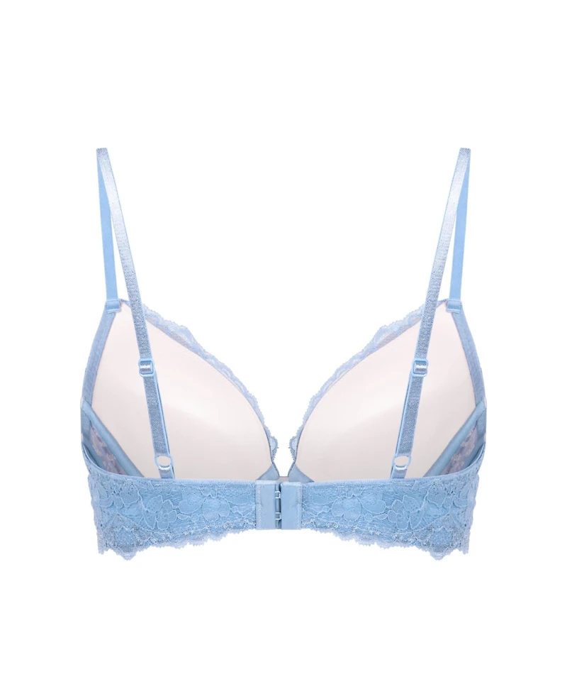 Hunkemoller Women's Marine Padded Push-Up Underwired Bra