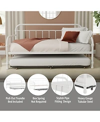 Hillsdale Kirkland Daybed with Trundle - Twin