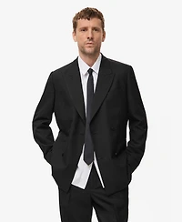 Mango Men's Regular-Fit Double-Breasted Jacket