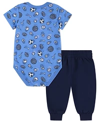 Nike Baby Boys' Printed Bodysuit and Pants, 2-Piece Set