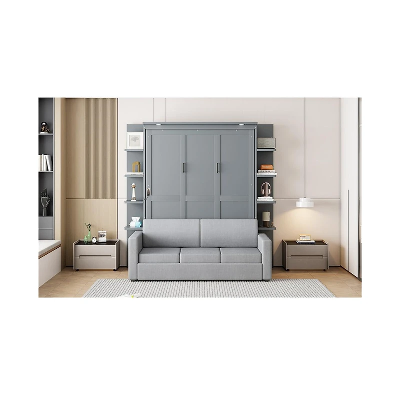 Streamdale Furniture Murphy Bed Wall Bed with Sofa