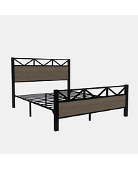 Streamdale Furniture Full Size Bed Frame, Easy Assembly