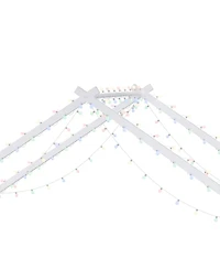 Streamdale Furniture Twin Led Light Roof Bed Frame