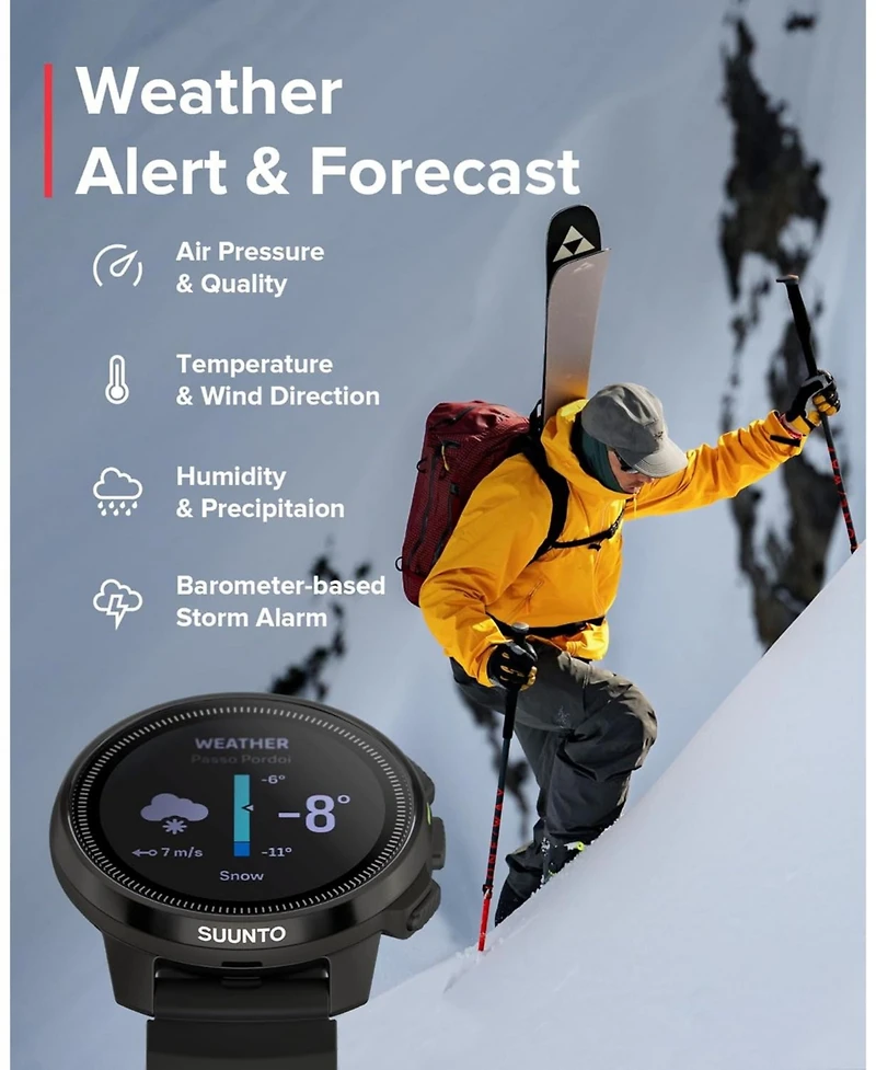 Suunto Ocean Gps Diving Watch with Amoled Touchscreen, Heart Rate and Fitness Tracker - All Black