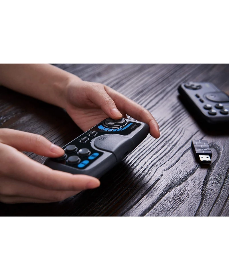 8Bitdo Pce Core 2.4G Wireless Gamepad for Pc Engine Mini, Pc Engine CoreGrafx Mini, TurboGrafx-16 Mini & Nintendo Switch (Pce Core Edition)