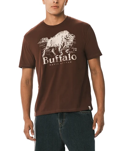 Buffalo David Bitton Men's Turbaco Print Graphic T-Shirt