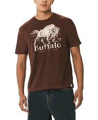 Buffalo David Bitton Men's Turbaco Print Graphic T-Shirt