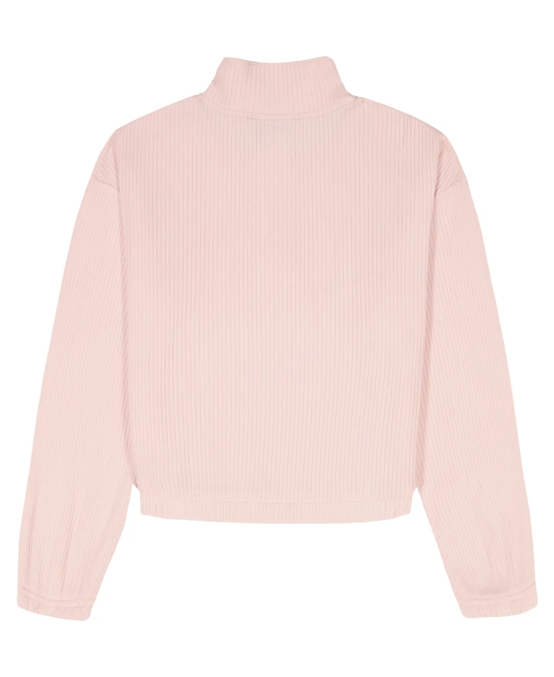 Tommy Hilfiger Girls' 7-16 Quarter-Zip Sweater