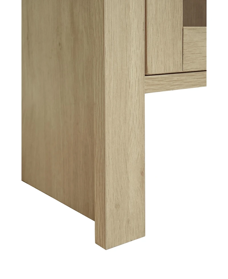 Streamdale Furniture Modern Farmhouse Arched Kitchen Pantry