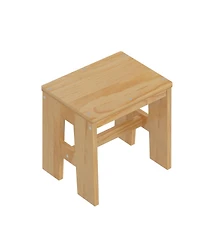 Streamdale Furniture Wooden Twin Daybed with Storage, Study Desk, and Stool