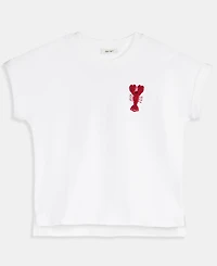 On 34th Women's Embellished Lobster Graphic T-Shirt, Macy's Exclusive