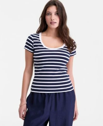 On 34th Womens Scoop Neck Layering T Shirt Macys Exclusive