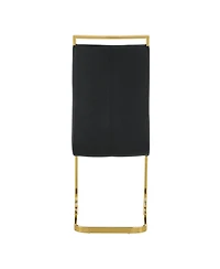 Streamdale Furniture Modern Pu Leather Dining Chairs (Set of 2