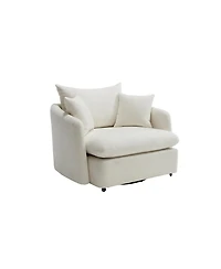 Streamdale Furniture Swivel Chair with Pillows